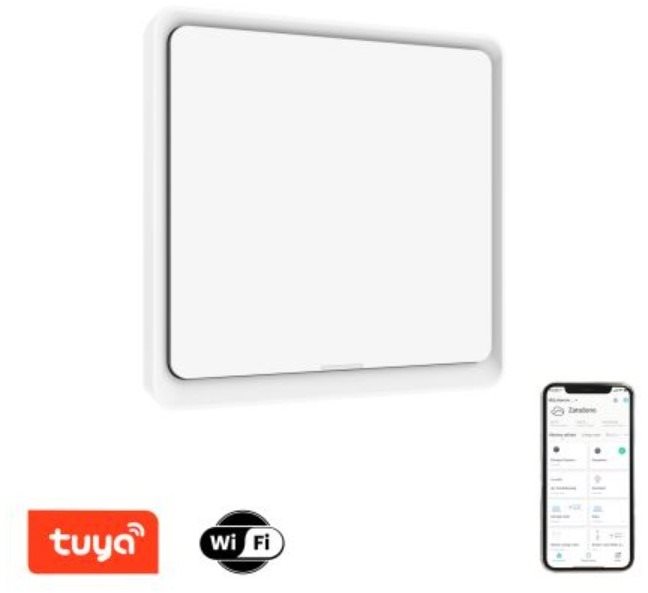 Immax NEO Smarter Schalter 1-Taste WiFi, 230V Schalter