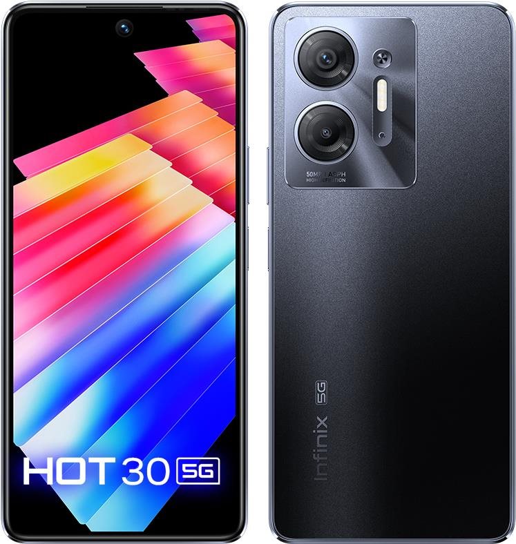 Infinix Hot 30 5G 4 GB/128 GB čierny Mobilný telefón
