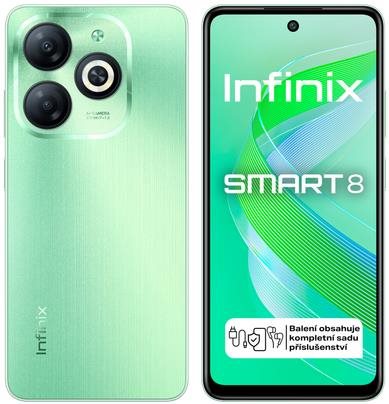 Infinix Smart 8 3GB / 64GB zöld Mobiltelefon