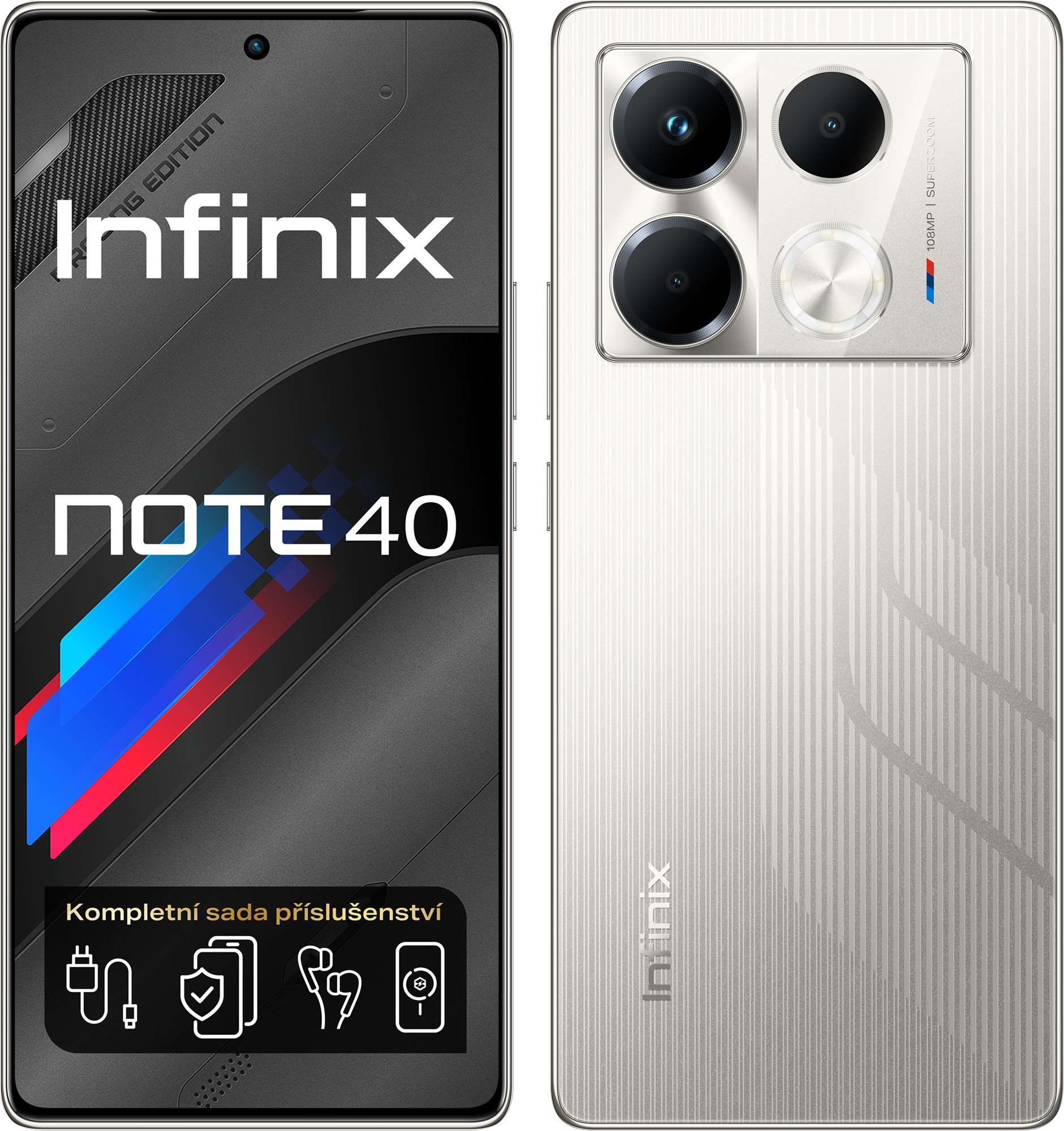 Infinix Note 40 8 GB/256 GB Racing Grey Mobilný telefón