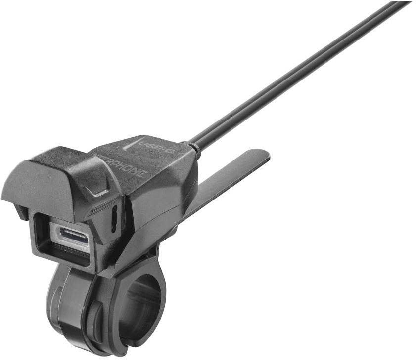 Interphone USB-C töltő motor kormányra Tápkábel