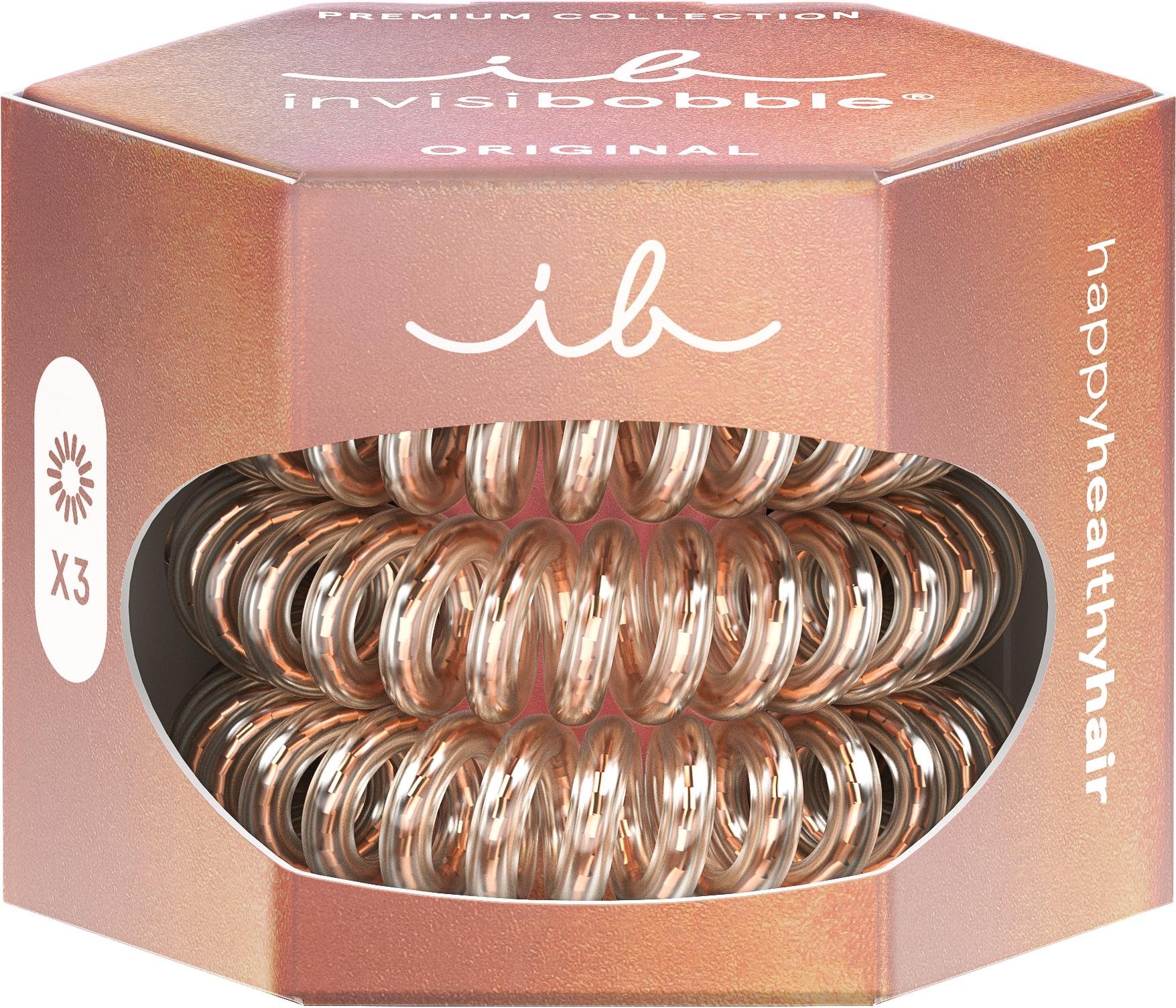 invisibobble® ORIGINAL PREMIUM Bronze me Pretty Gumičky do vlasov