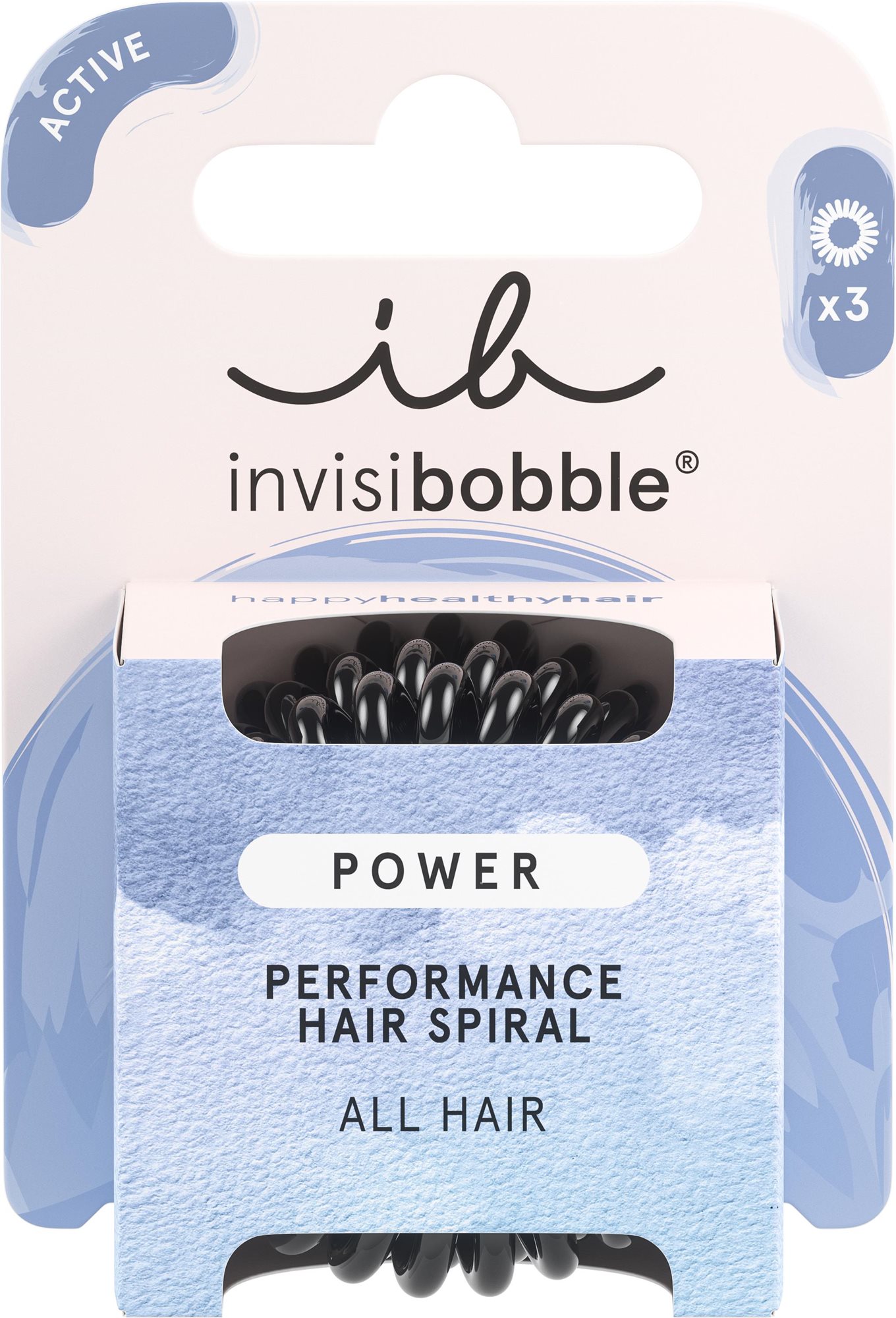 invisibobble® POWER True Black Gumičky do vlasov