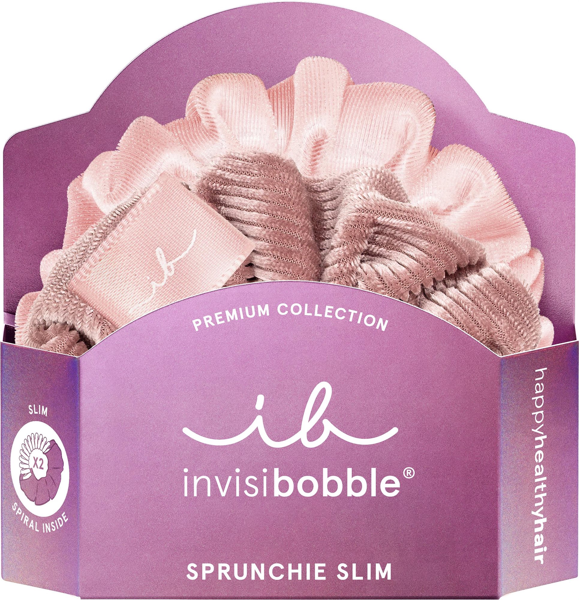 invisibobble® SPRUNCHIE SLIM PREMIUM La Vie en Rose Gumičky do vlasov