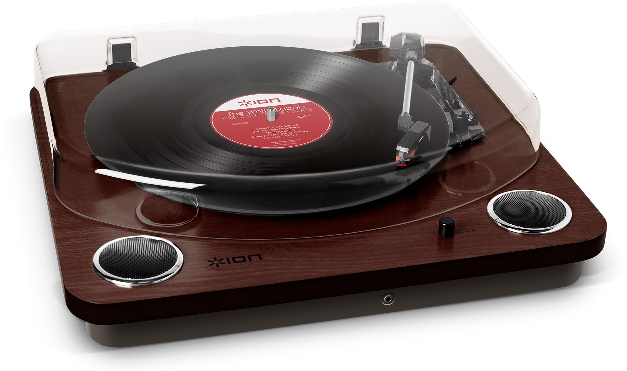 ION Max LP Dark Wood Lemezjátszó