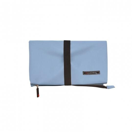 IRIS Barcelona Ökologischer Snackbeutel Soft 1 l blau/beige...