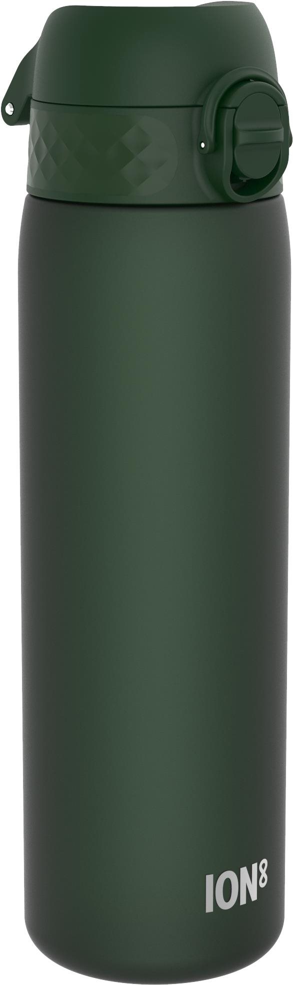 ion8 Auslaufsichere Flasche Dark Green 500 ml Trinkflasche