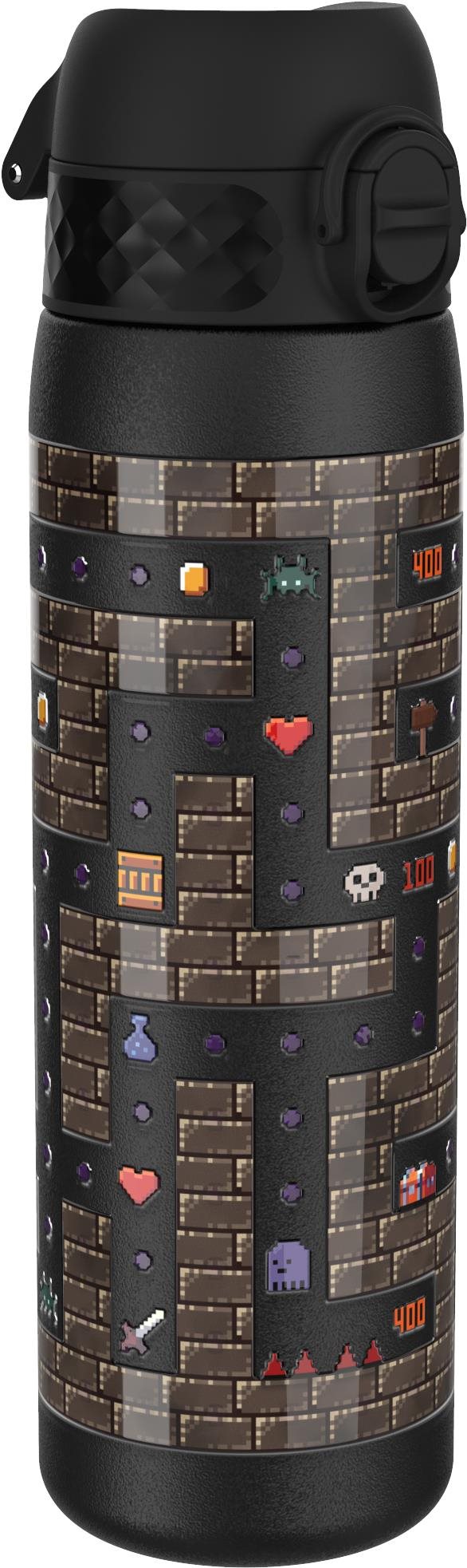 ion8 Auslaufsichere Edelstahlflasche Big Gamer 600 ml...
