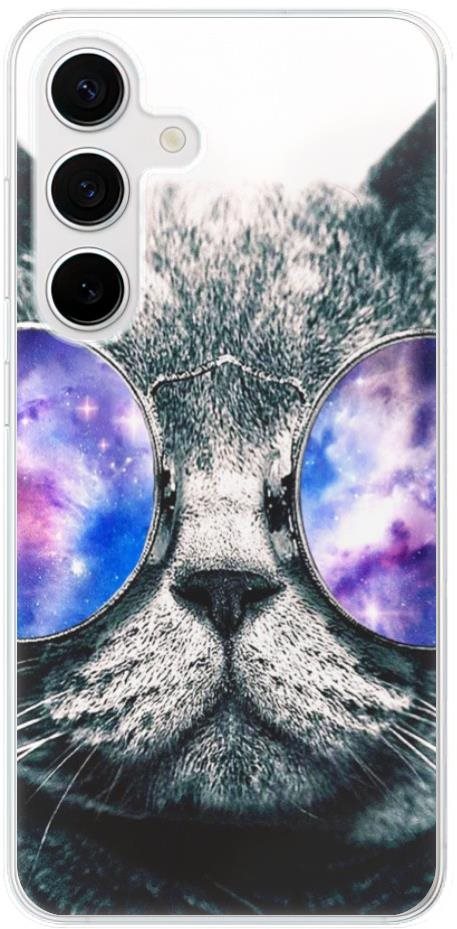 iSaprio Galaxy Cat – Samsung Galaxy S24 Kryt na mobil