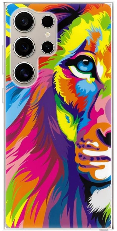 iSaprio Rainbow Lion – Samsung Galaxy S24 Ultra Kryt na mobil