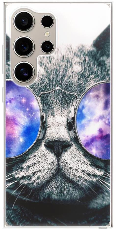 iSaprio Galaxy Cat – Samsung Galaxy S24 Ultra Kryt na mobil