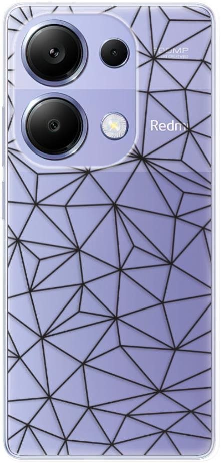 iSaprio Abstract Triangles 03 – black – Xiaomi Redmi Note 13 Pro...
