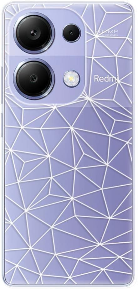 iSaprio Abstract Triangles 03 – white – Xiaomi Redmi Note 13 Pro...