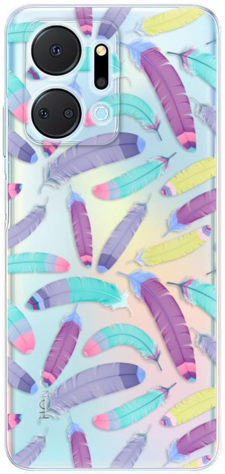 iSaprio Feather Pattern 01 – Honor X7a Kryt na mobil