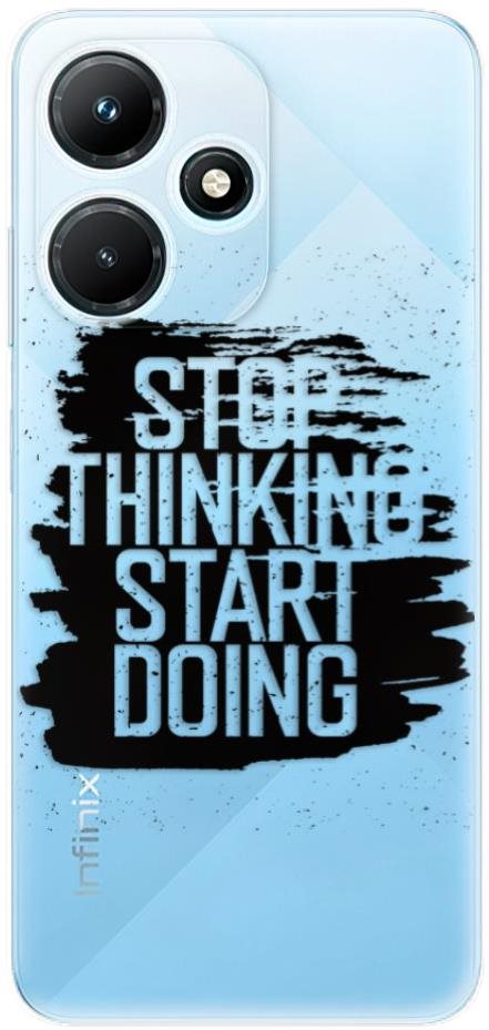 iSaprio Start Doing – black – Infinix Hot 30i Kryt na mobil