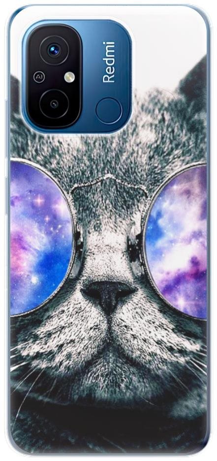 iSaprio Galaxy Cat na Xiaomi Redmi 12C Kryt na mobil