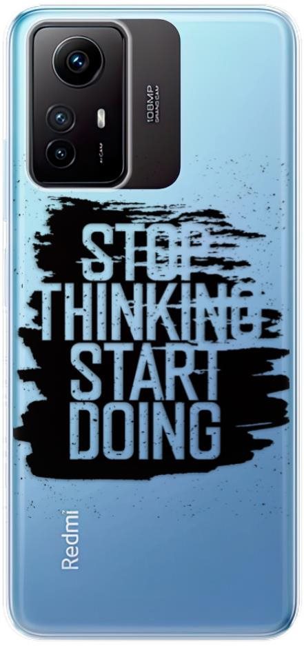 iSaprio Start Doing pro black pro Xiaomi Redmi Note 12S Kryt na mobil