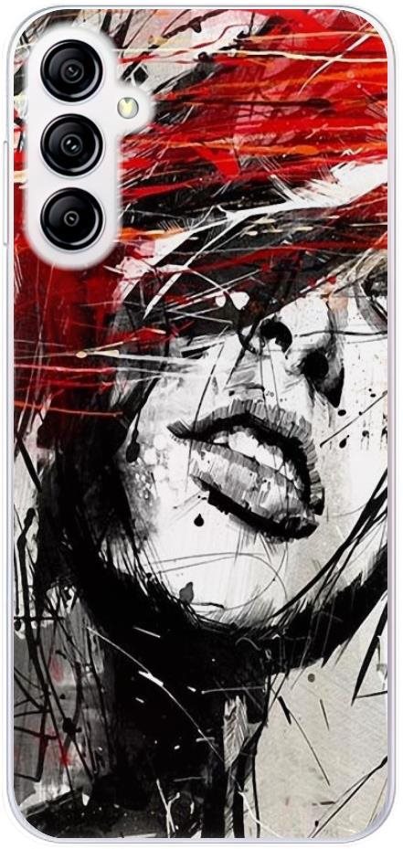 iSaprio Sketch Face pre Samsung Galaxy A14 / A14 5G Kryt na mobil