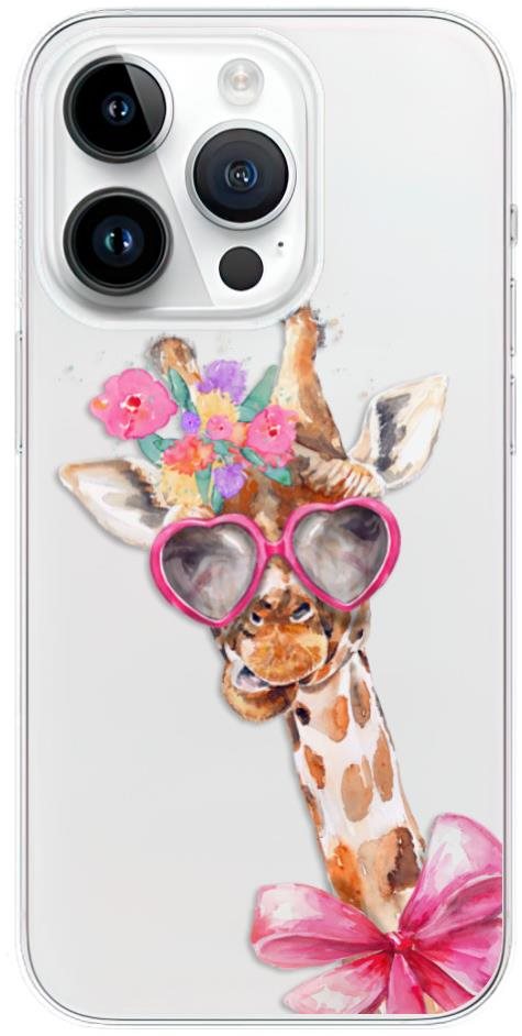 iSaprio Lady Giraffe na iPhone 15 Pro Kryt na mobil