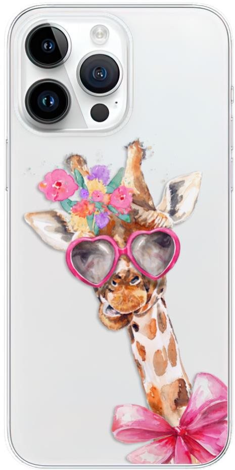 iSaprio Lady Giraffe na iPhone 15 Pro Max Kryt na mobil