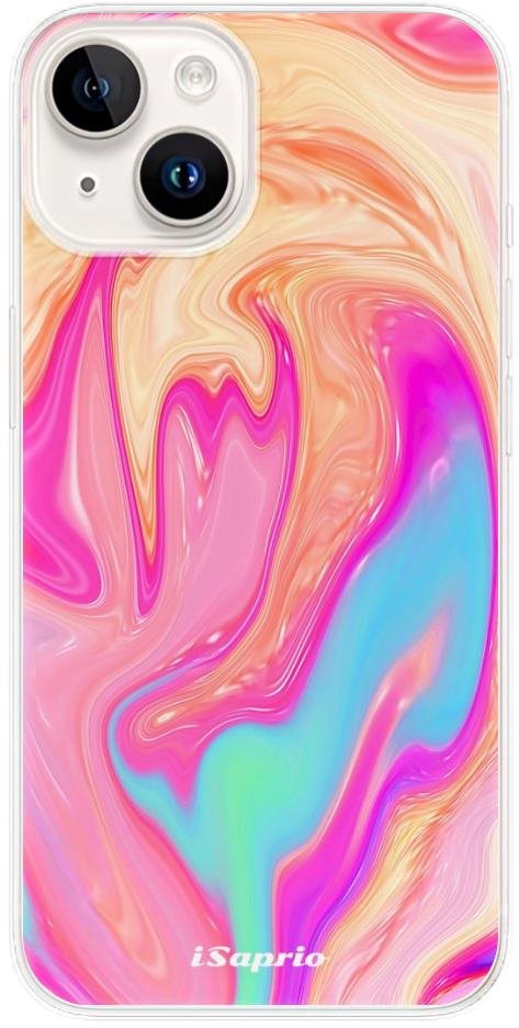 iSaprio Orange Liquid pre iPhone 15 Plus Kryt na mobil