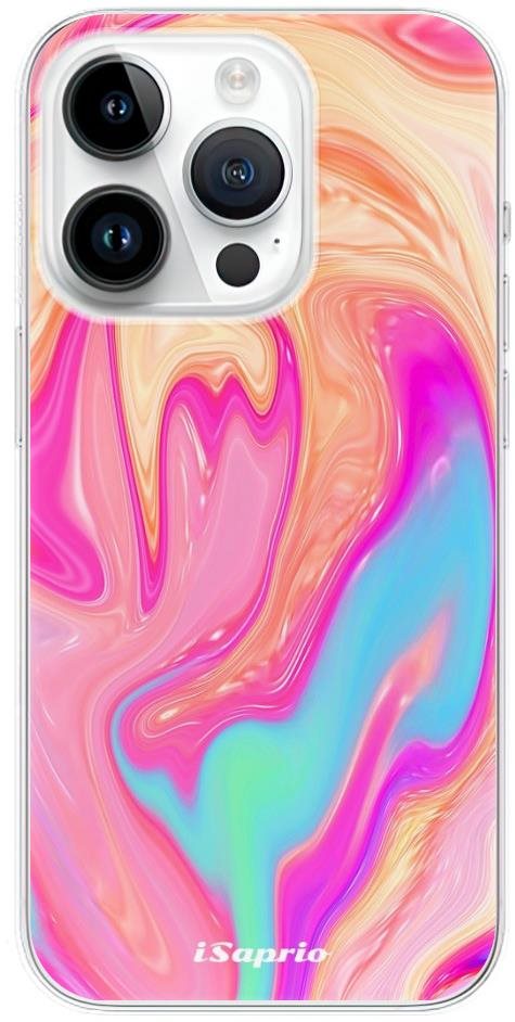 iSaprio Orange Liquid pre iPhone 15 Pro Kryt na mobil