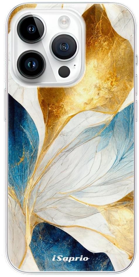 iSaprio Blue Leaves pre iPhone 15 Pro Kryt na mobil