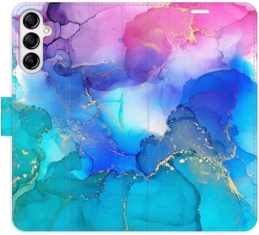 iSaprio flip puzdro BluePink Paint na Samsung Galaxy A14/A14 5G...
