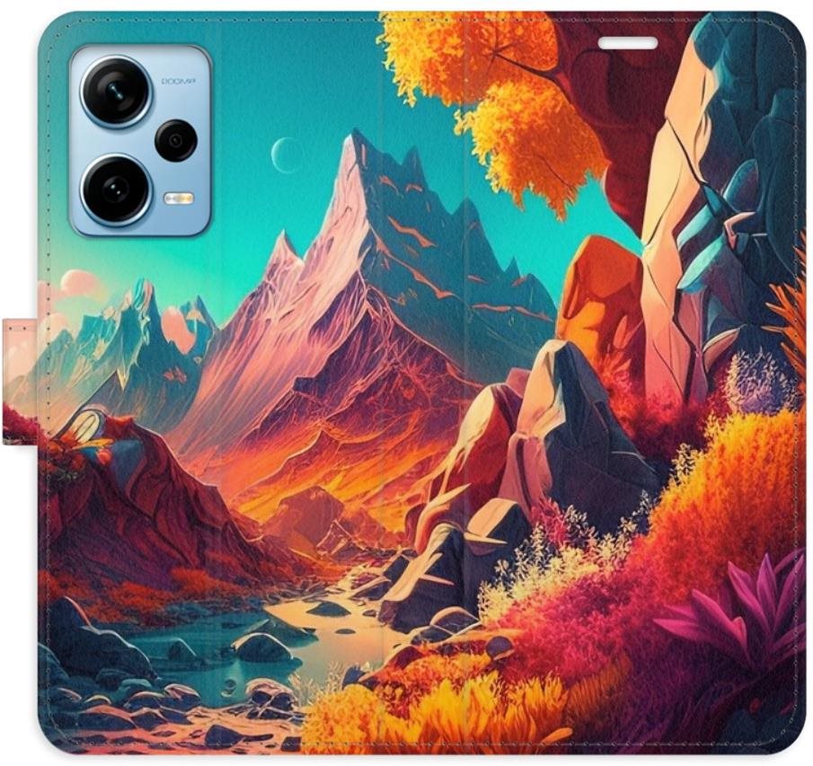 iSaprio flip puzdro Colorful Mountains pre Xiaomi Redmi Note 12...
