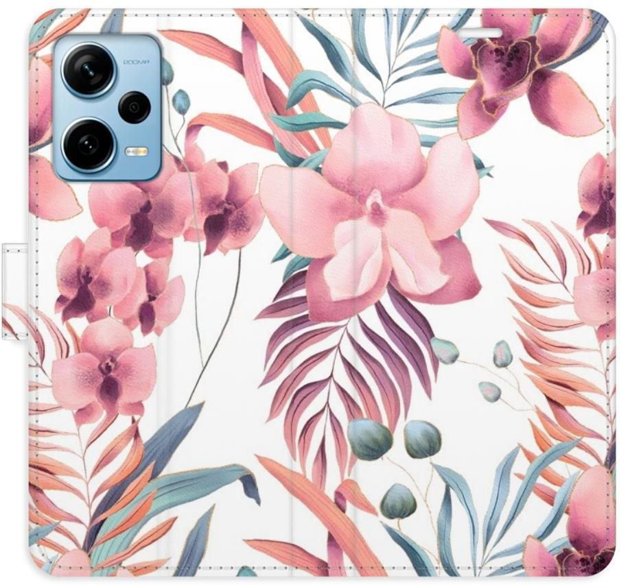 iSaprio flip puzdro Pink Flowers 02 pre Xiaomi Redmi Note 12 Pro+...