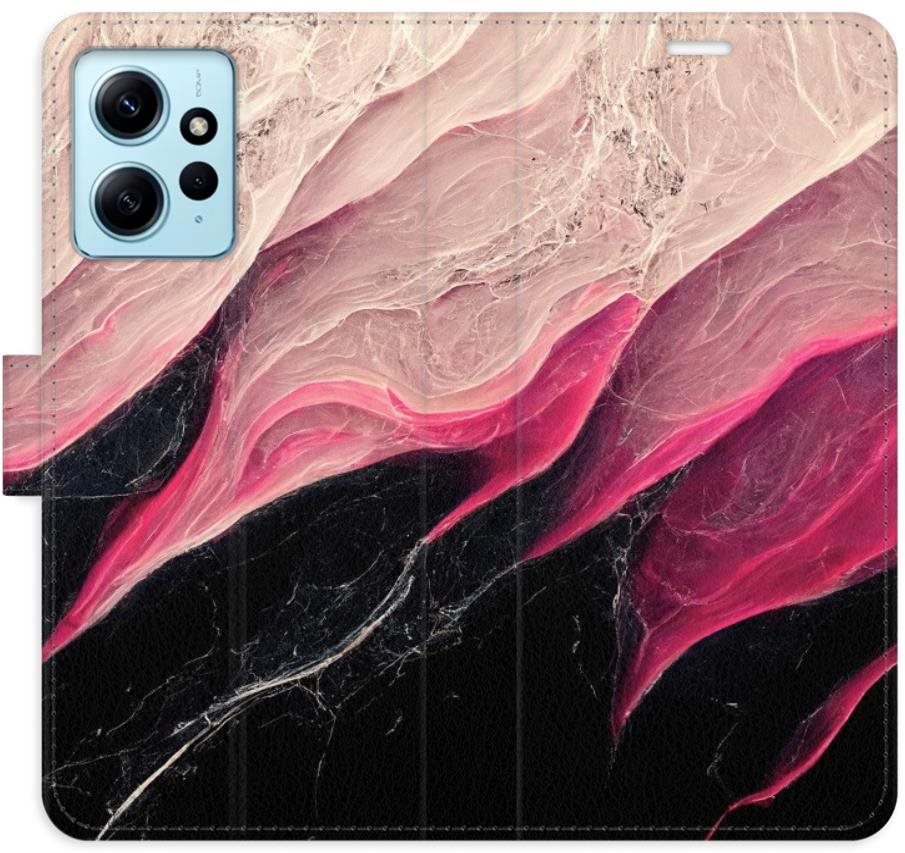 iSaprio flip puzdro BlackPink Marble na Xiaomi Redmi Note 12 5G...