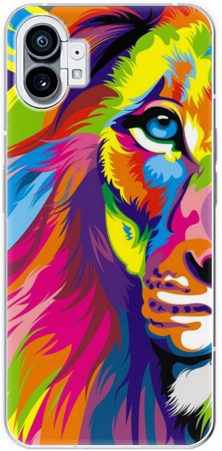 iSaprio Rainbow Lion na Nothing Phone 1 Kryt na mobil
