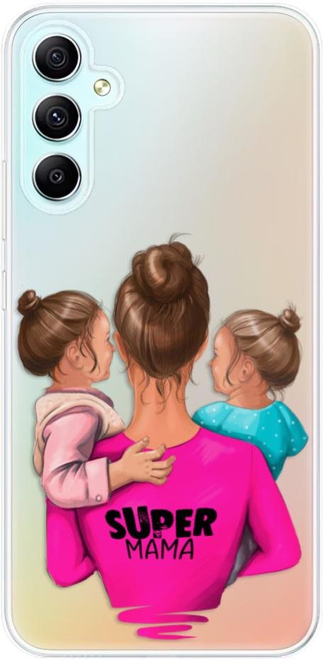 iSaprio Super Mama na Two Girls na Samsung Galaxy A34 5G Kryt na...
