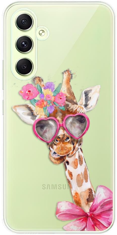 iSaprio Lady Giraffe pre Samsung Galaxy A54 5G Kryt na mobil