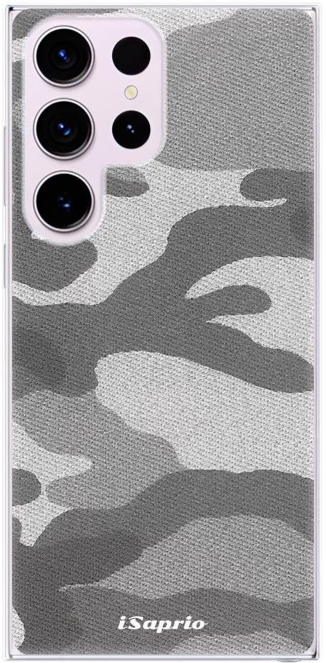 iSaprio Gray Camuflage 02 na Samsung Galaxy S23 Ultra Kryt na mobil