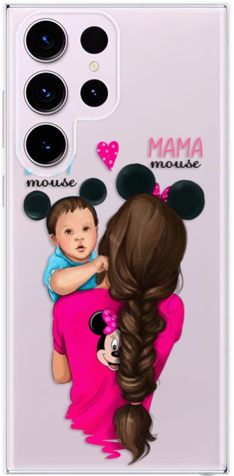 iSaprio Mama Mouse Brunette and Boy pro Samsung Galaxy S23 Ultra...