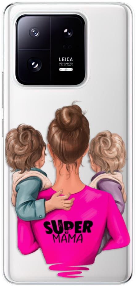 iSaprio Super Mama Two Boys pre Xiaomi 13 Pro Kryt na mobil