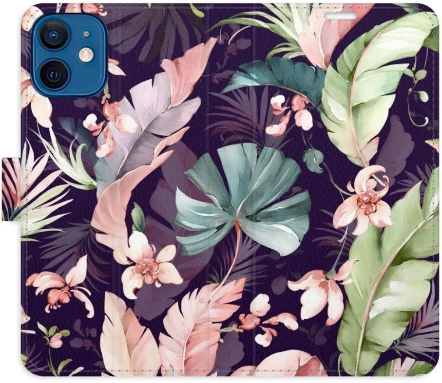 iSaprio flip puzdro Flower Pattern 08 na iPhone 12 mini Kryt na mobil