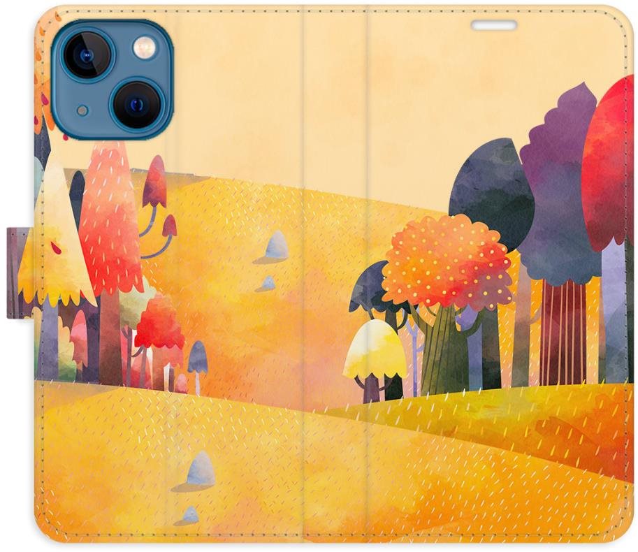 iSaprio flip puzdro Autumn Forest pre iPhone 13 mini Kryt na mobil