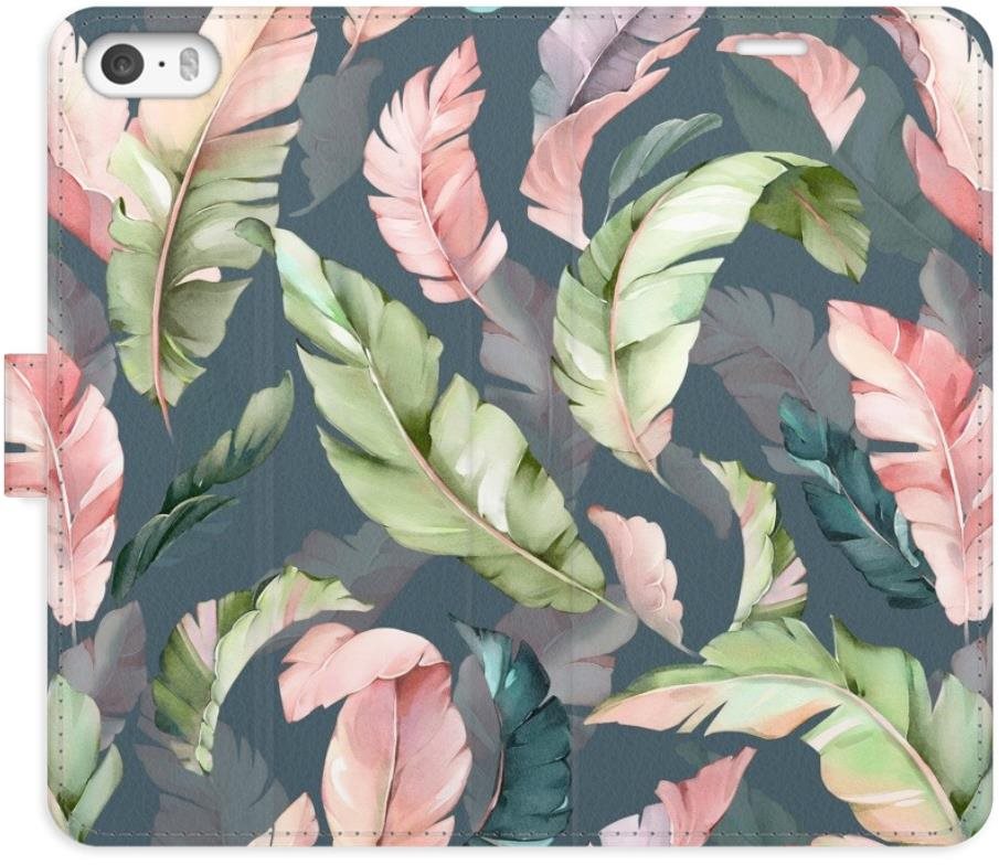 iSaprio flip puzdro Flower Pattern 09 pre iPhone 5/5S/SE Kryt na...