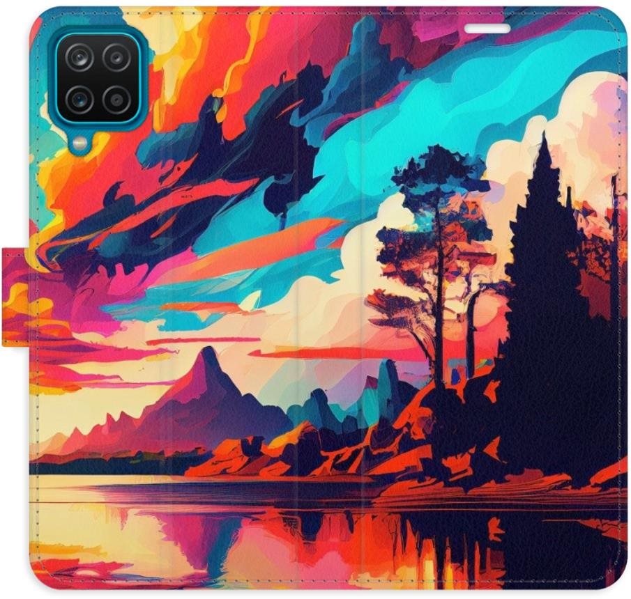 iSaprio flip pouzdro Colorful Mountains 02 pro Samsung Galaxy A12...