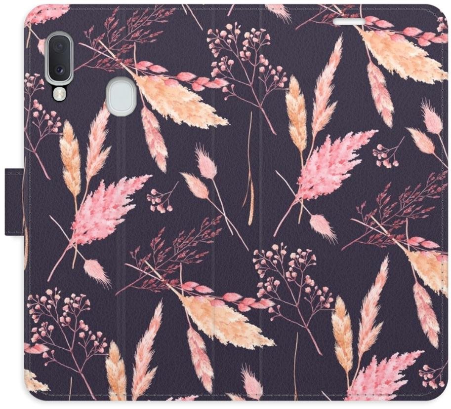 iSaprio flip puzdro Ornamental Flowers 02 pre Samsung Galaxy A20e...