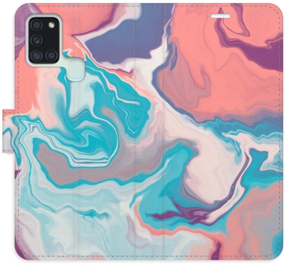 iSaprio flip puzdro Abstract Paint 06 pre Samsung Galaxy A21s Kryt...