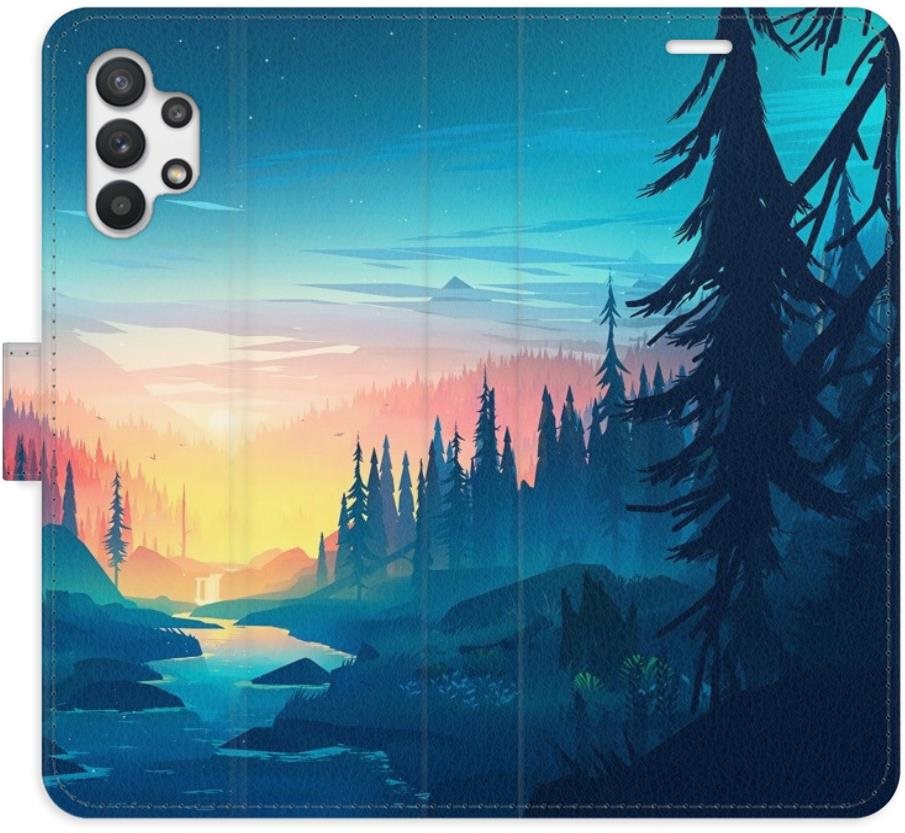 iSaprio flip puzdro Magical Landscape pre Samsung Galaxy A32 Kryt...