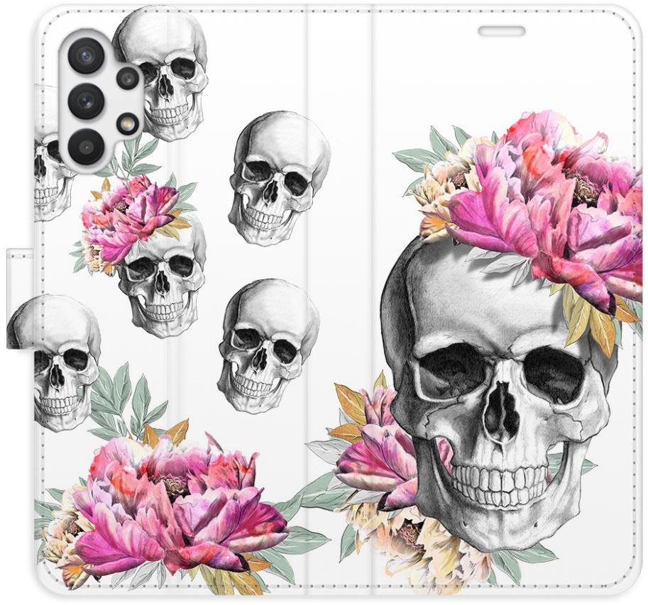 iSaprio flip puzdro Crazy Skull na Samsung Galaxy A32 5G Kryt na...