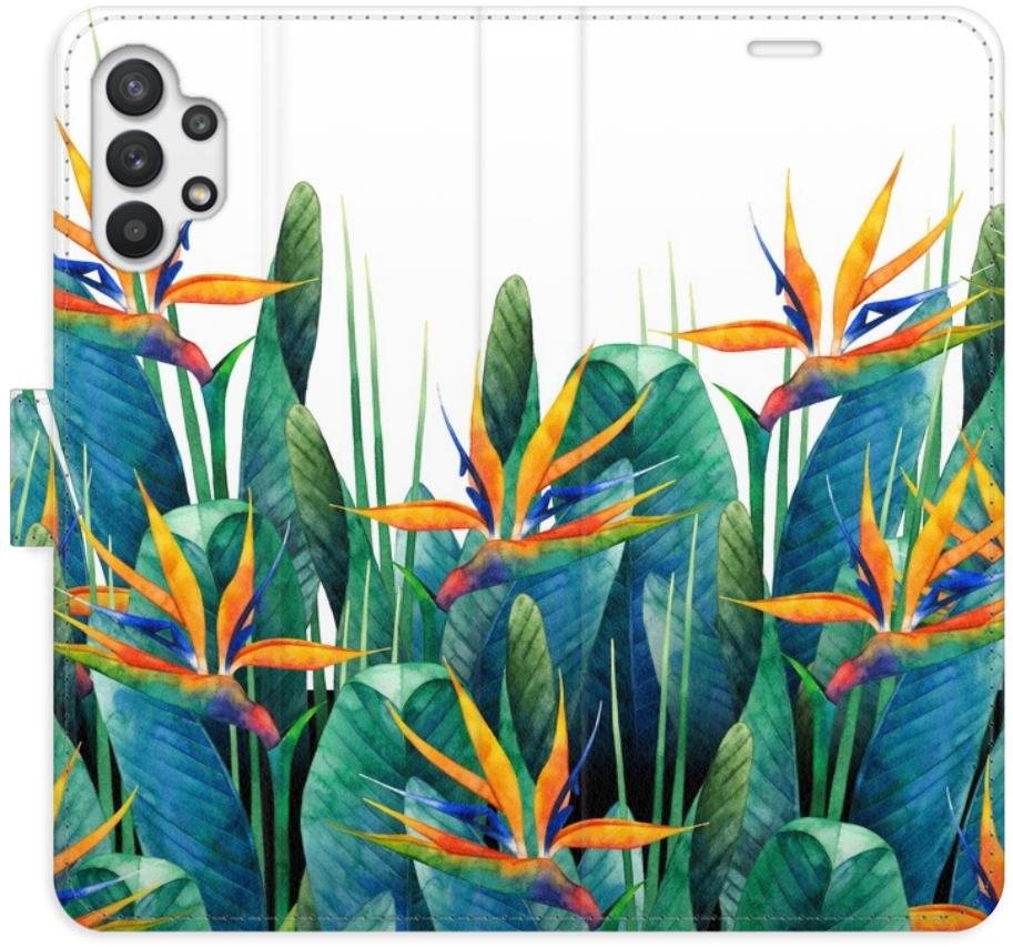 iSaprio flip puzdro Exotic Flowers 02 pre Samsung Galaxy A32 5G...