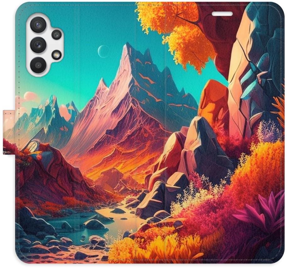 iSaprio flip puzdro Colorful Mountains na Samsung Galaxy A32 5G...