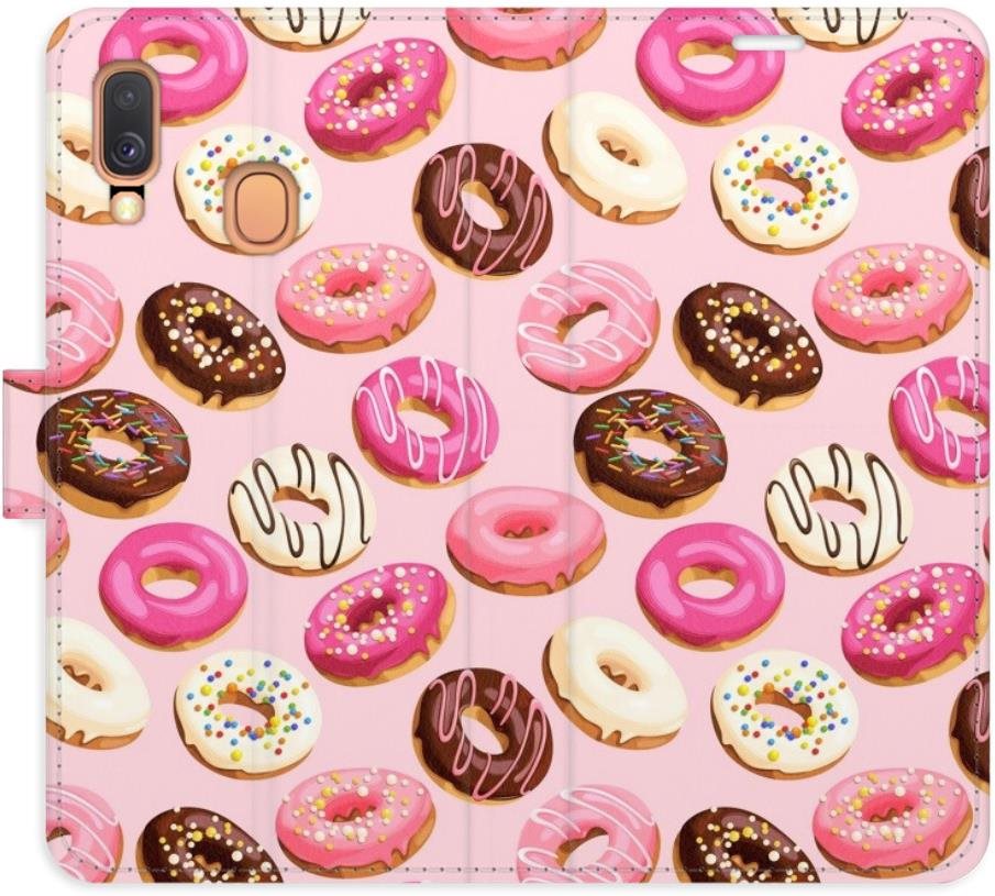 iSaprio flip puzdro Donuts Pattern 03 na Samsung Galaxy A40 Kryt na...