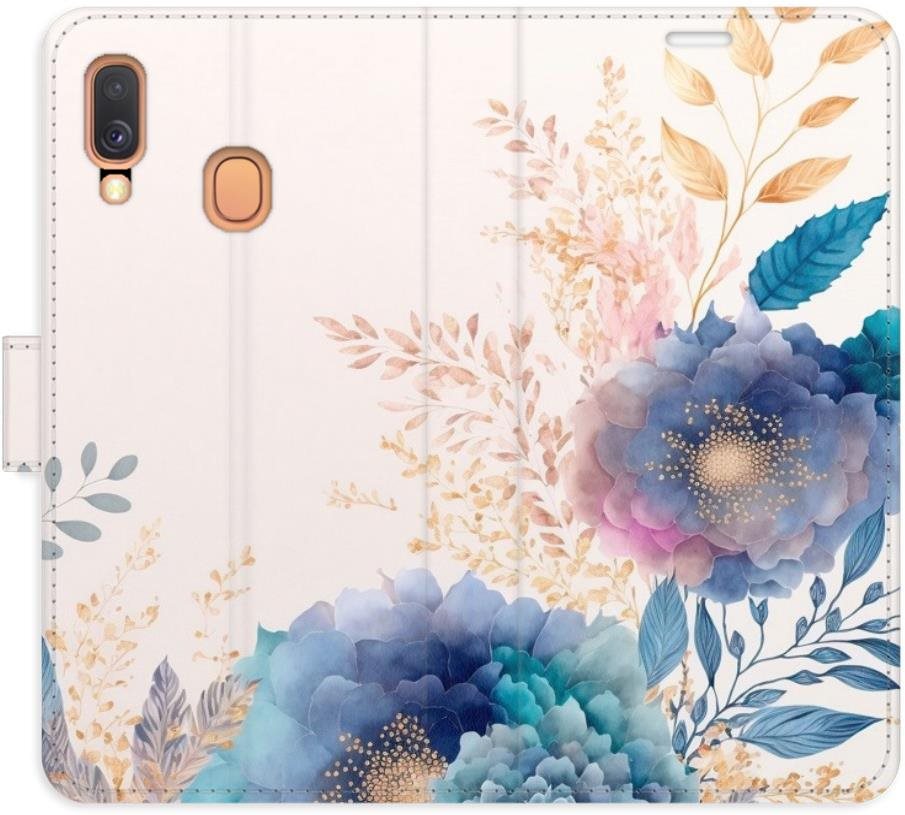iSaprio flip puzdro Ornamental Flowers 03 pre Samsung Galaxy A40...