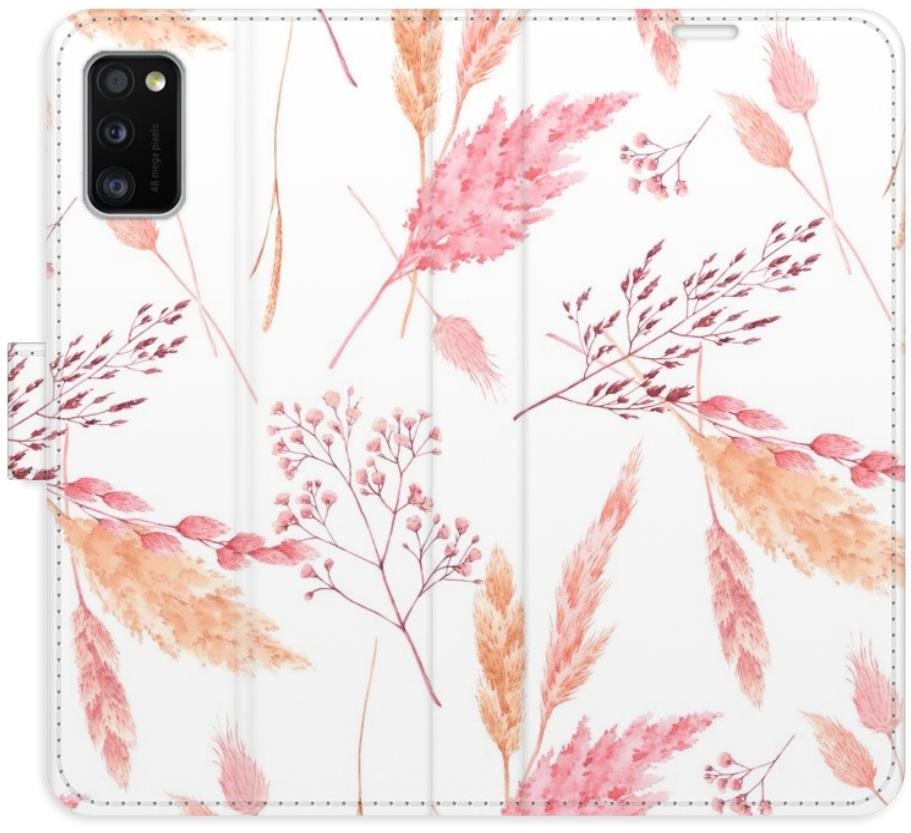 iSaprio flip puzdro Ornamental Flowers pre Samsung Galaxy A41 Kryt...